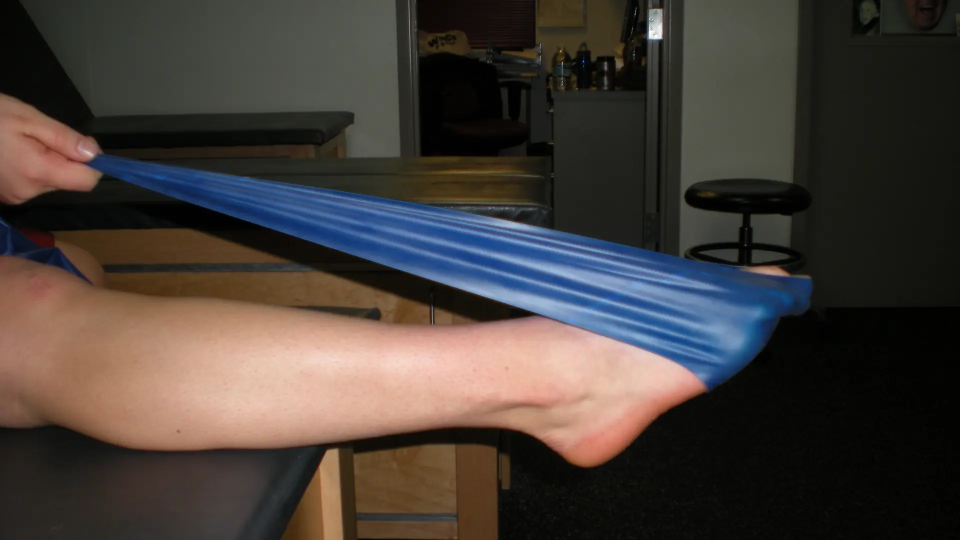 Plantar flexion